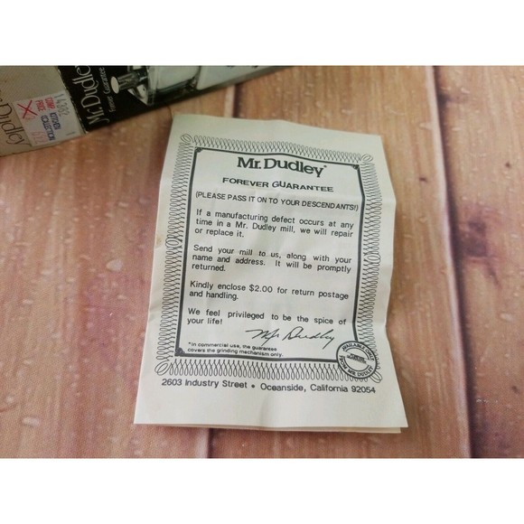 Vintage Mr Dudley Salt Shaker & Pepper Mill 2 / All in one Christmas Tree Design - Picture 8 of 16